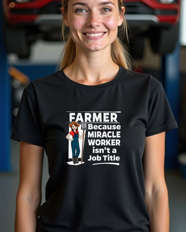 Farmer Miracle Worker - Geschenk für Landwirte – T-Shirt