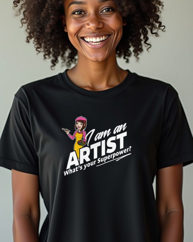 I’m an Artist What’s Your Superpower - Künstlerin Shirt – T-Shirt