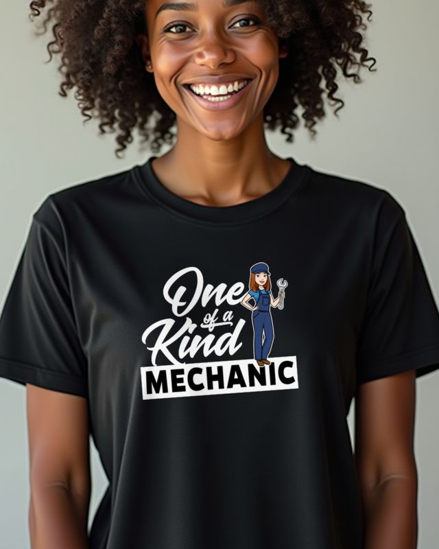 Female Mechanic One of a Kind - Mechanikerin Shirt – T-Shirt
