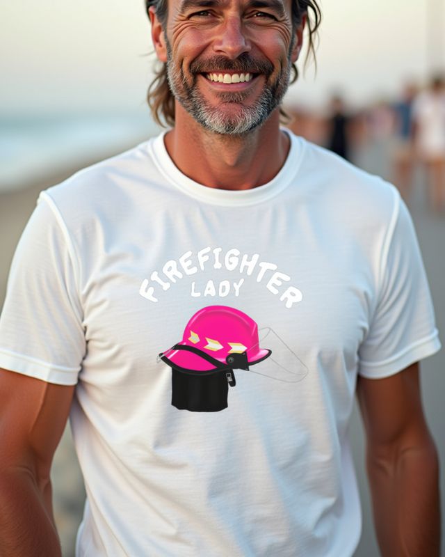 Firefighter Lady - Feuerwehr Mädels Shirt für Damen – T-Shirt