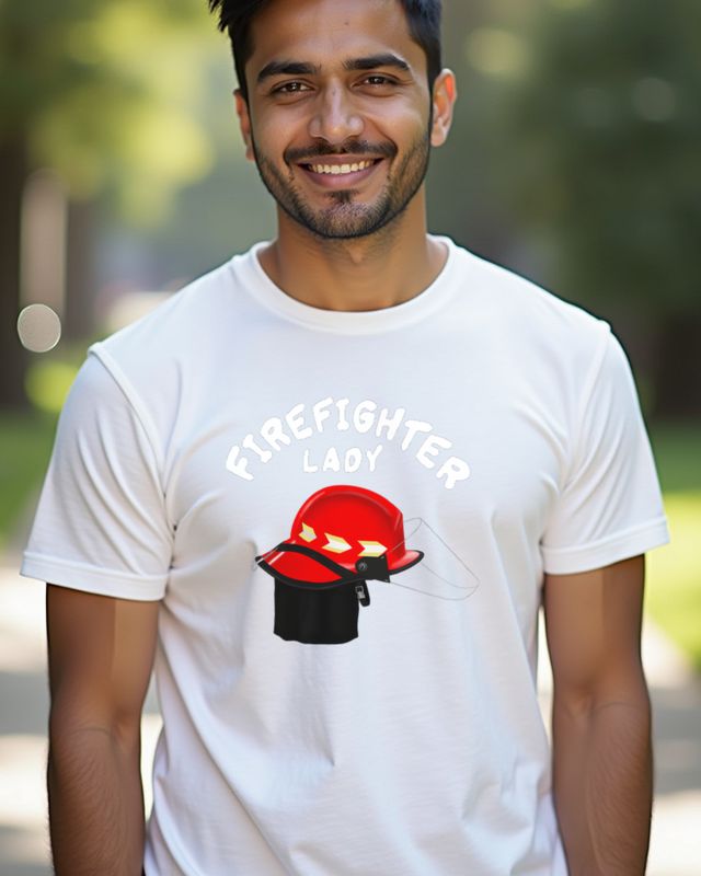Firefighter Lady - Feuerwehrfrau Geschenk für Frauen – T-Shirt