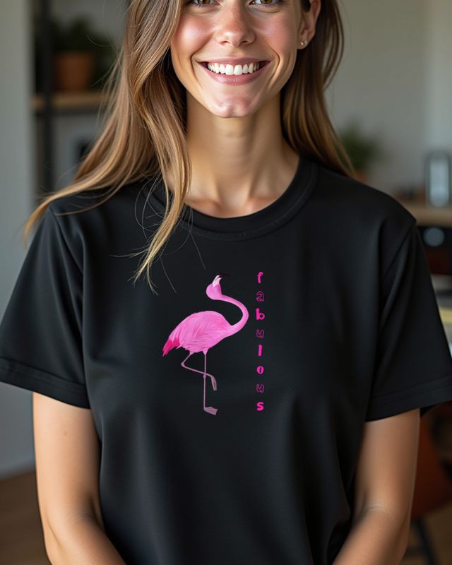 Flamingo Fabulous - Fabulous Pink Flamingo Shirt β T-Shirt