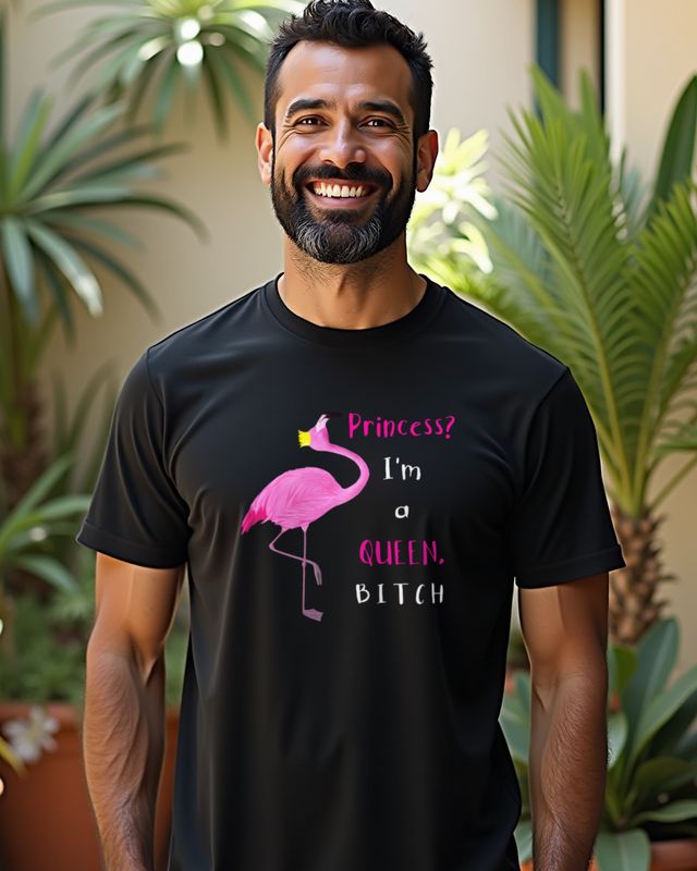 Flamingo Princess Queen - Sassy Flamingo Gift for Women โ T-Shirt