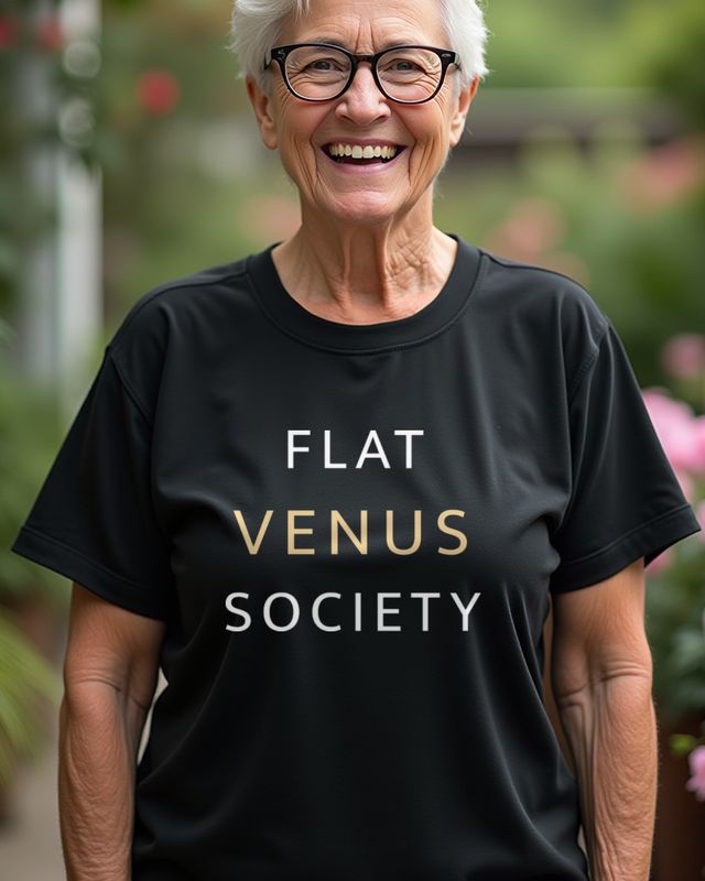 Flat Venus Society - Lustiger Planeten Spruch