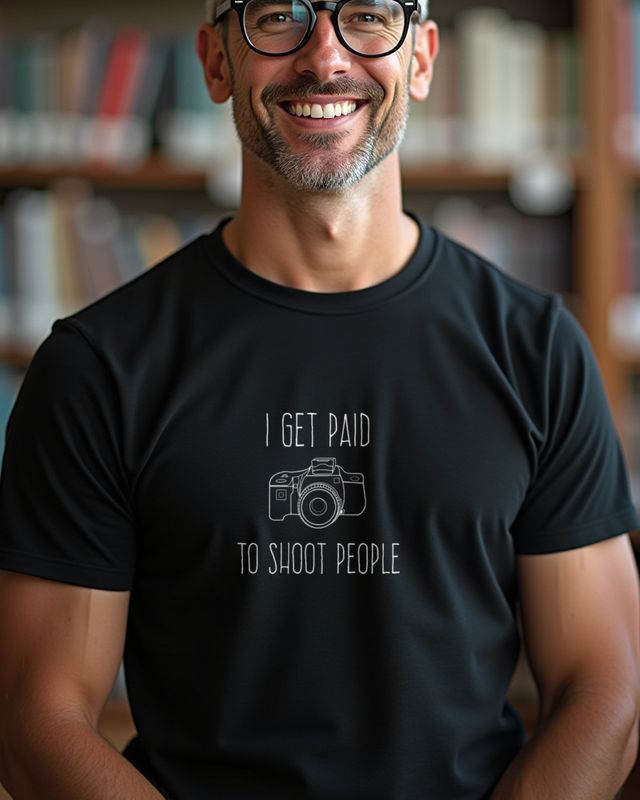 I Get Paid To Shoot People - Funny Photographer Gift β T-Shirt