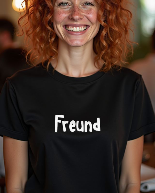 Freund German Word for Boyfriend - Couples Matching Gift β T-Shirt