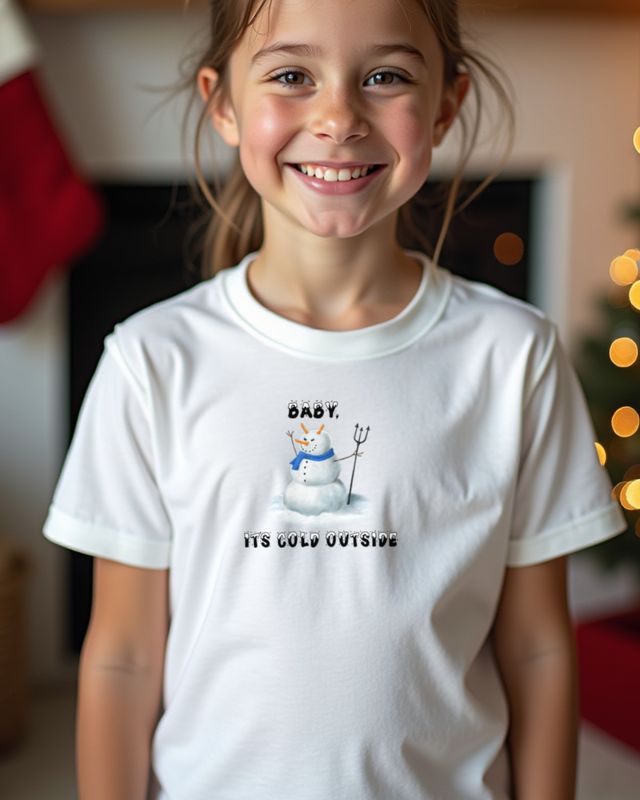Freezing Snowman - Itβs Cold Outside - Funny Winter β T-Shirt