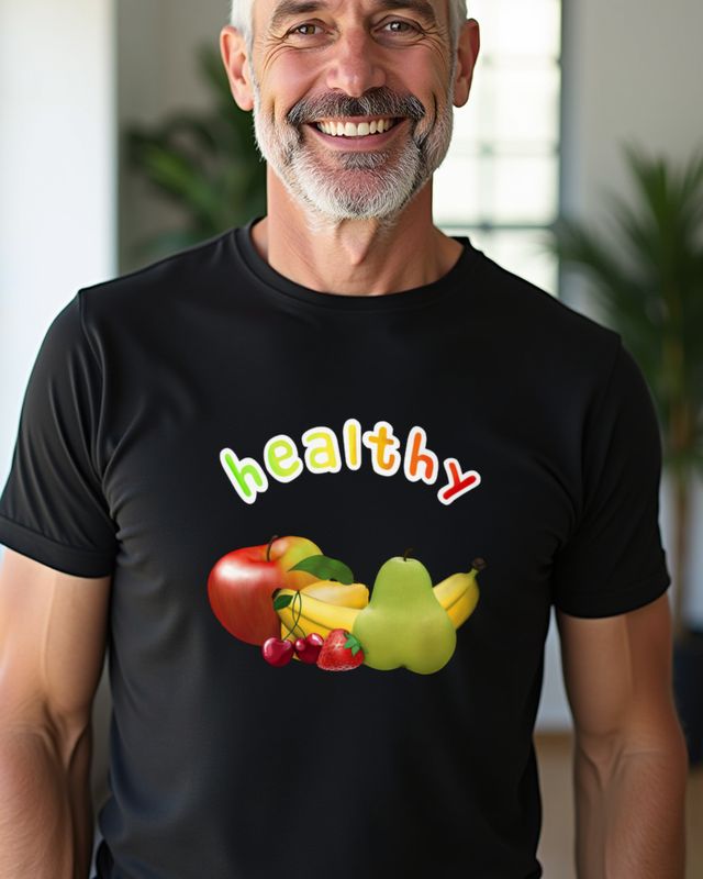 Fruits Are Healthy - Funny Fruit Slogan Design