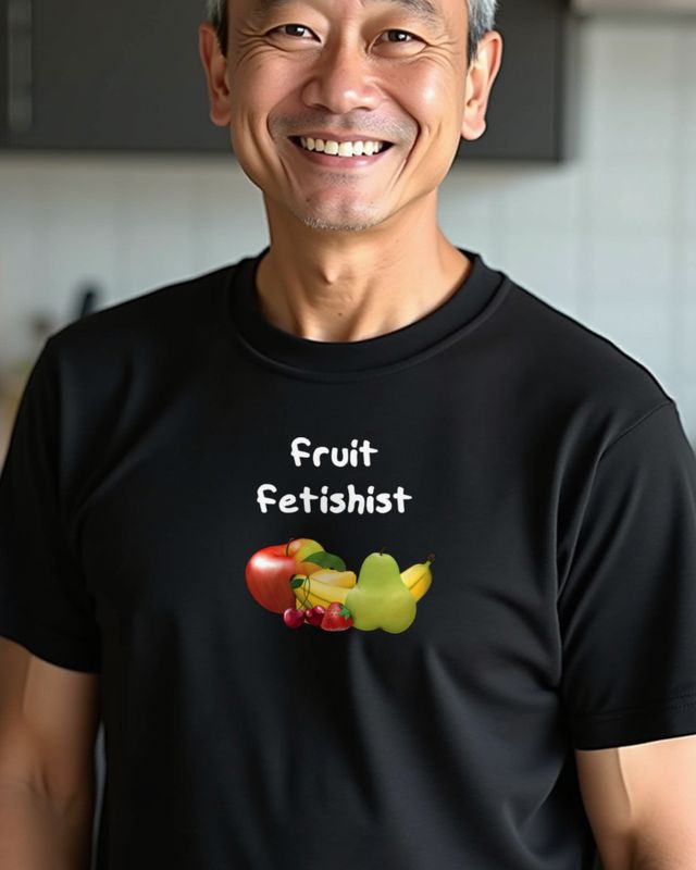 Fruit Fetishist - Lustiges Obst Shirt für Fruchtfans – T-Shirt