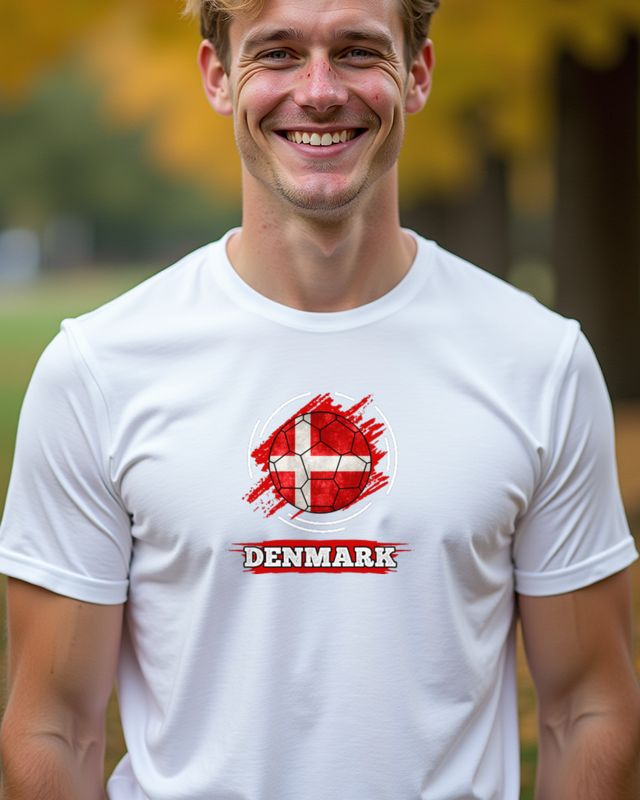 Country Flag of Denmark - Fan Gift for Danish Pride β T-Shirt