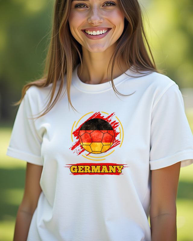 Deutschland Flagge - Fan Geschenk für Heimatverliebte – T-Shirt