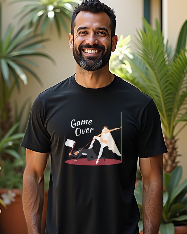 Game Over - JGA Shirt für Bräutigam und Team Groom – T-Shirt