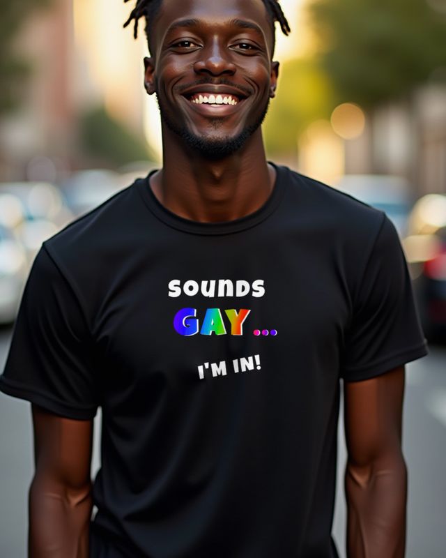 Gay Sounds I Am In - Lustiger Pride Spruch mit Humor