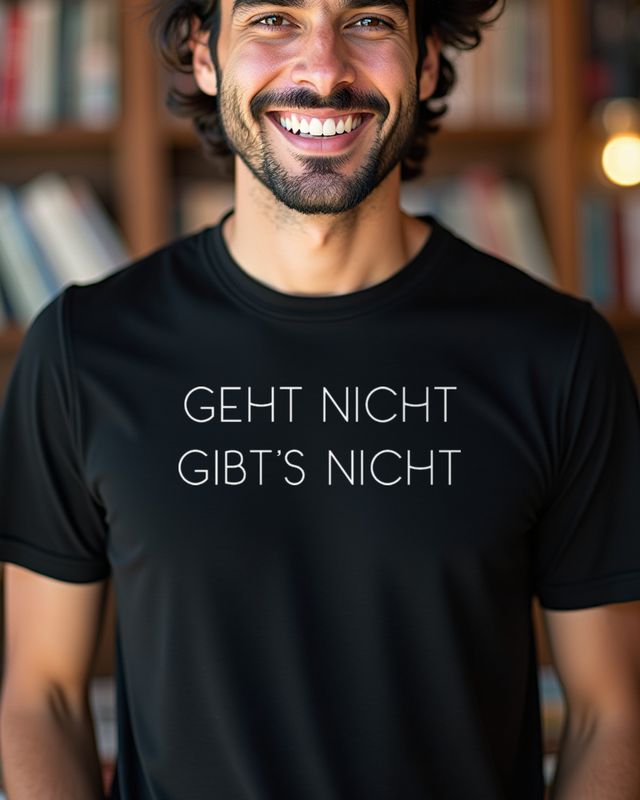 Geht nicht gibt's nicht - German Motivation โ T-Shirt