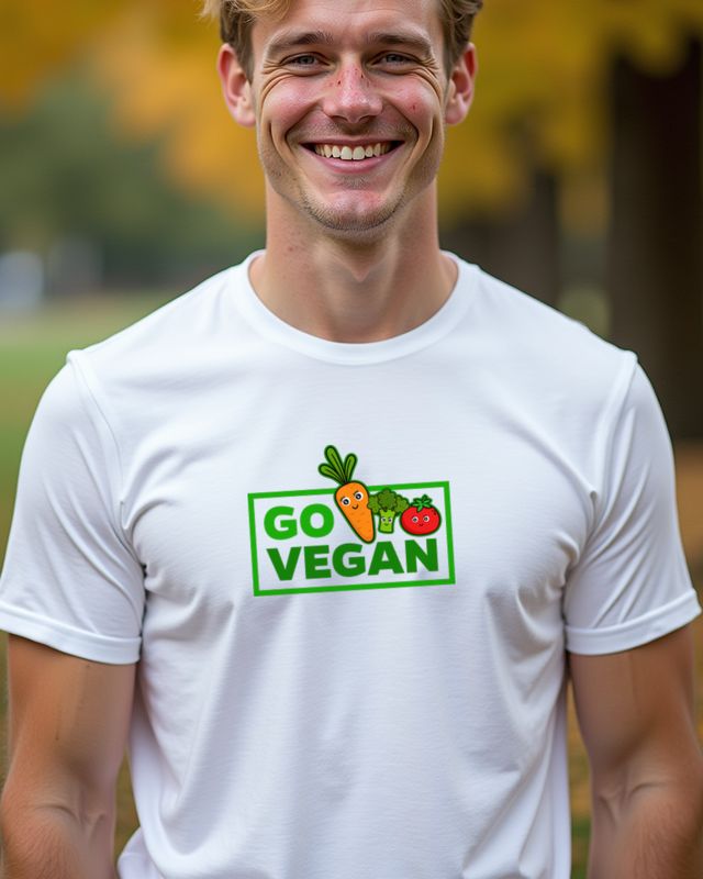 Go Vegan Tee - Gift Idea for Vegans and Animal Lovers β T-Shirt
