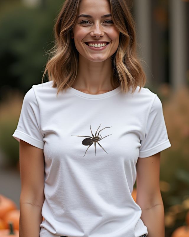 Halloween Spinne - Gruseliges Spinnen Motiv für Halloween – T-Shirt