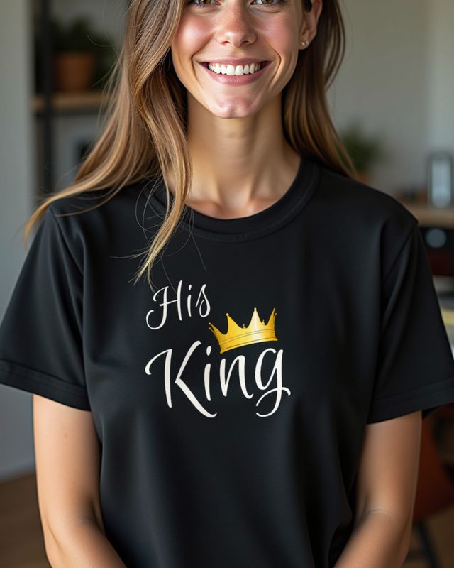 His King - Matching Couple Design for Male Couples β T-Shirt