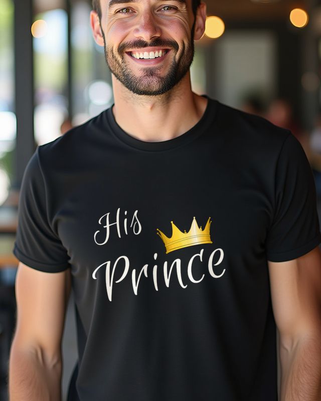 His Prince - Matching Couple Gift for Him and Him