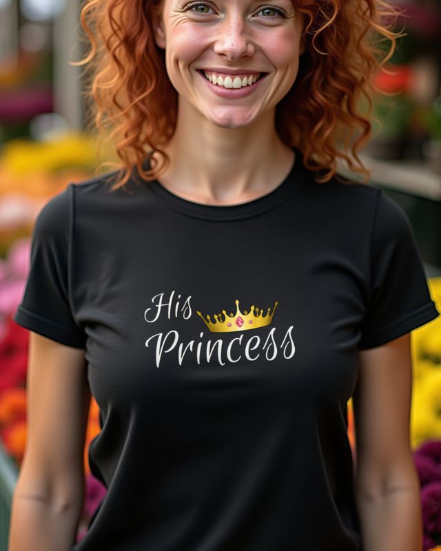 His Princess - Couples Gift for Girlfriend and Wife β T-Shirt