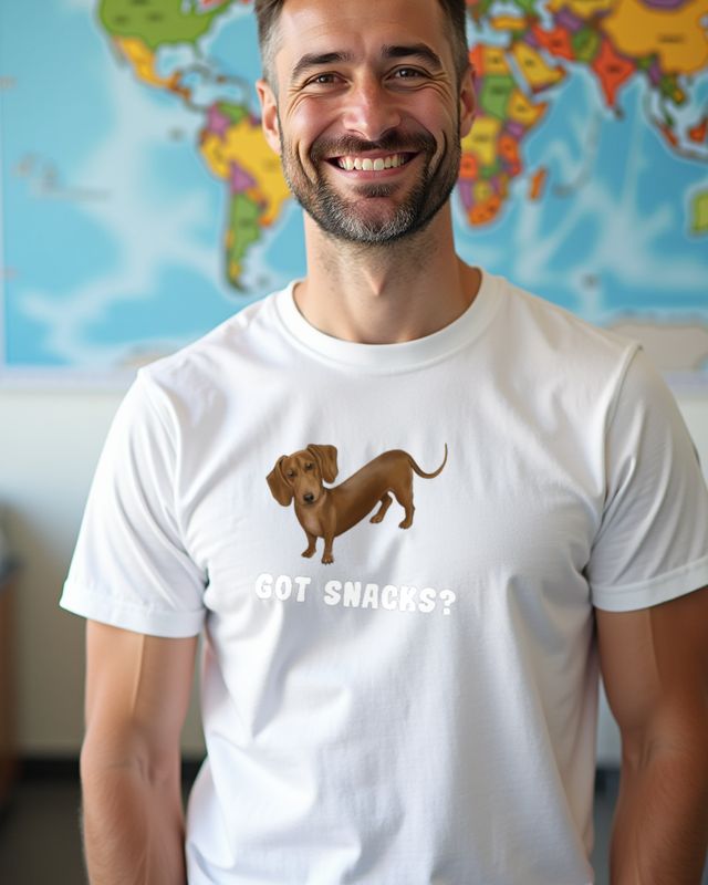 Dackel Got Snacks - Lustiges Dackel Motiv für Hundefans – T-Shirt