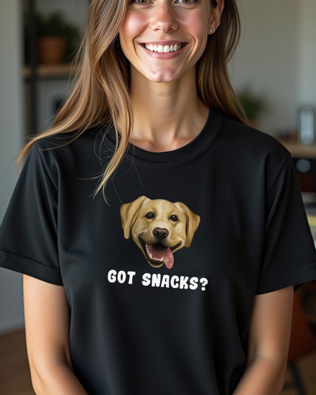 Labrador Got Snacks - Lustiges Hundemotiv für Labbi Fans – T-Shirt