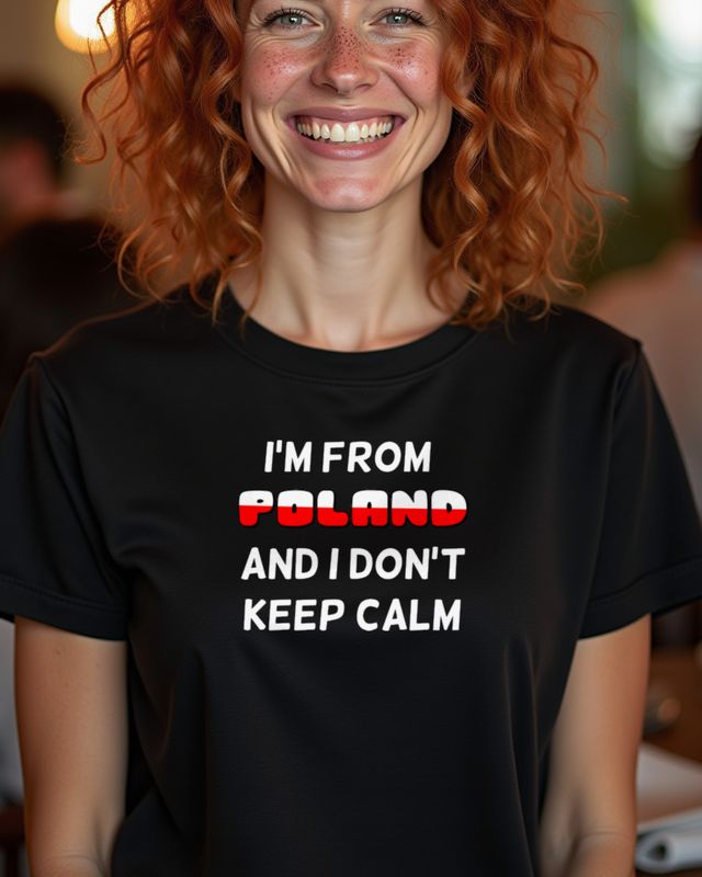 I Am From Poland I Don’t Keep Calm - Funny Polish Pride – T-Shirt