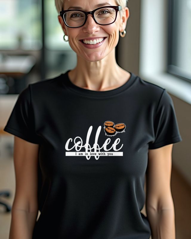 I am in love with Coffee - Gift for Coffee Romantics – T-Shirt