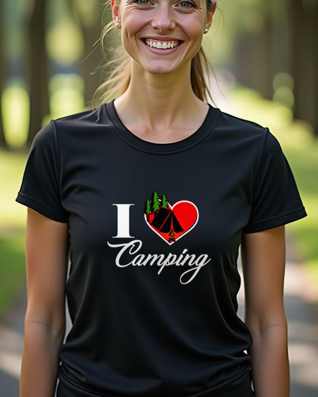 I Love Camping - Funny Camping Gift for Campers β T-Shirt