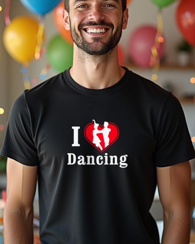 I love Dancing - Geschenk für Tänzerinnen und Tänzer – T-Shirt