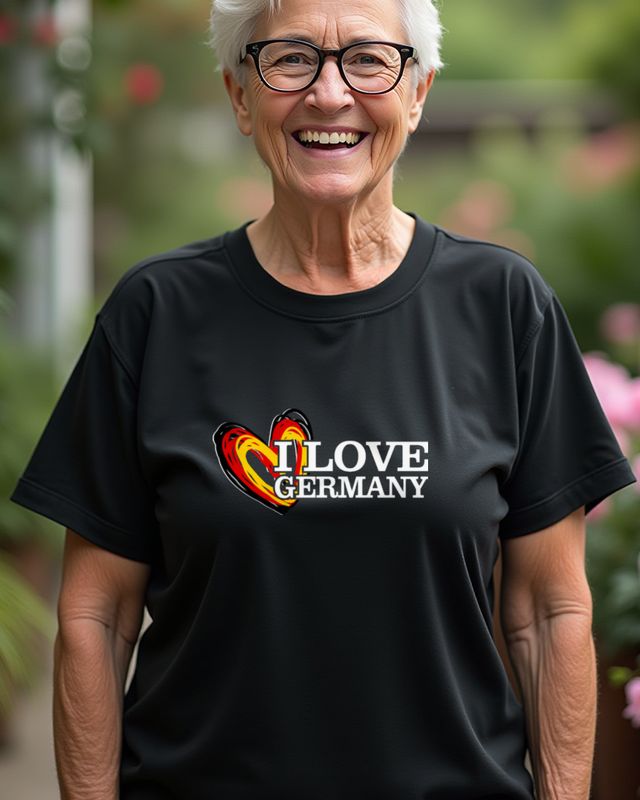 I Love Germany - Deutschland Liebe Geschenk mit Herz – T-Shirt