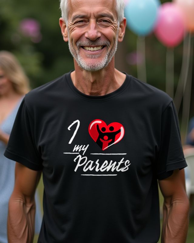 I love my Parents - Gift for Mom and Dad from Kids β T-Shirt