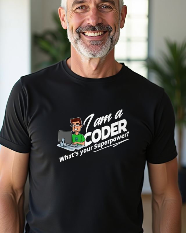 I’m a Coder, What’s your Superpower - Programmierer – T-Shirt
