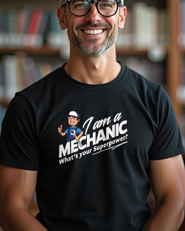 I’m a Mechanic What’s your Superpower - Mechanic Gift – T-Shirt