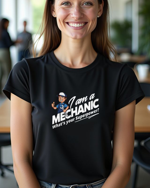 I’m a Mechanic What’s your Superpower - Mechaniker – T-Shirt