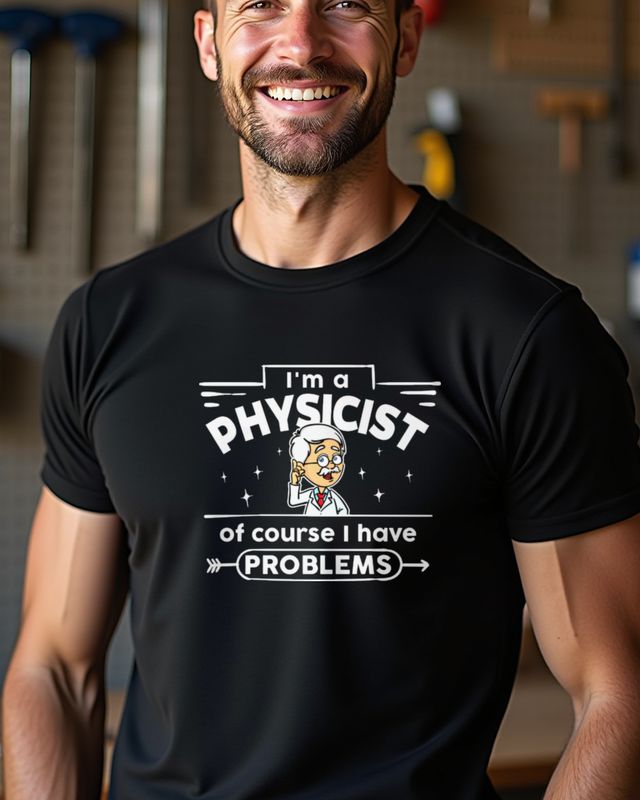 I’m a Physicist Of Course I Have Problems - Physics Pun – T-Shirt