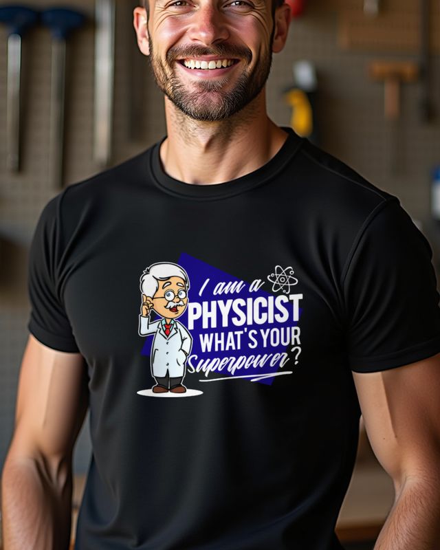 I’m a Physicist What’s your Superpower - Funny Physics Tee – T-Shirt