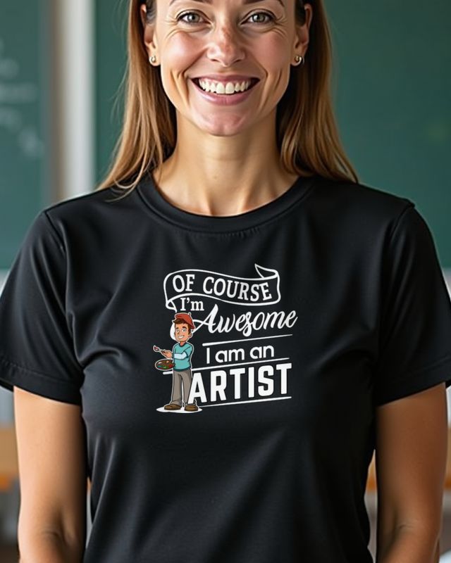 I’m an Artist, I’m Awesome - Lustiges Künstler Shirt – T-Shirt