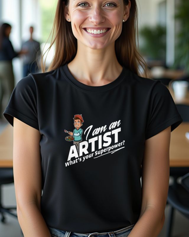 I’m an Artist, What’s your Superpower - Künstler Shirt – T-Shirt