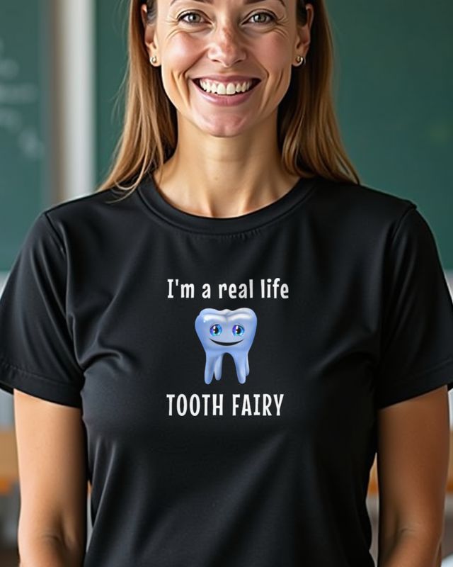 I Am a Real Life Tooth Fairy - Funny Dentist Gift β T-Shirt