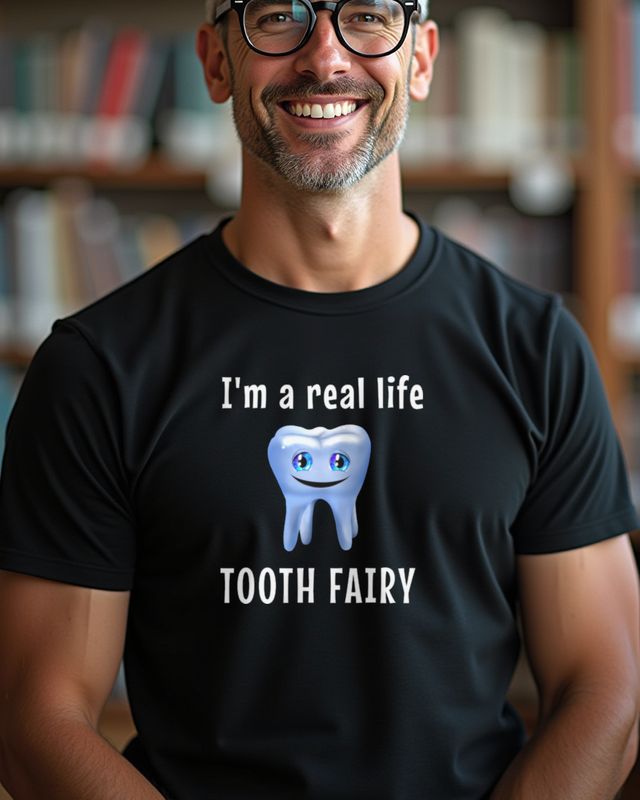 I Am a Real Life Tooth Fairy - Funny Dentist Gift β T-Shirt