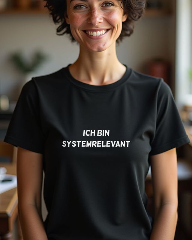 Ich bin systemrelevant - Lustiger Spruch für Helden