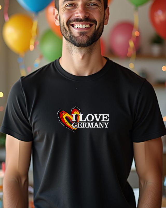 I Love Germany - Deutschland Liebe Geschenk mit Herz – T-Shirt
