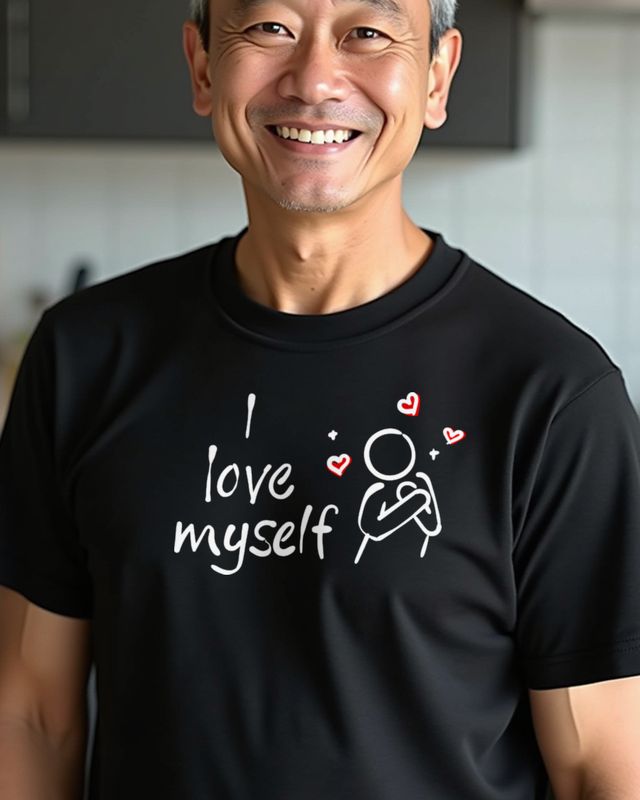 I love myself - Lustiges Geschenk für Selbstbewusste – T-Shirt