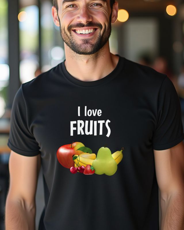 I Love Fruits - Fun Design for Fruit Lovers β T-Shirt