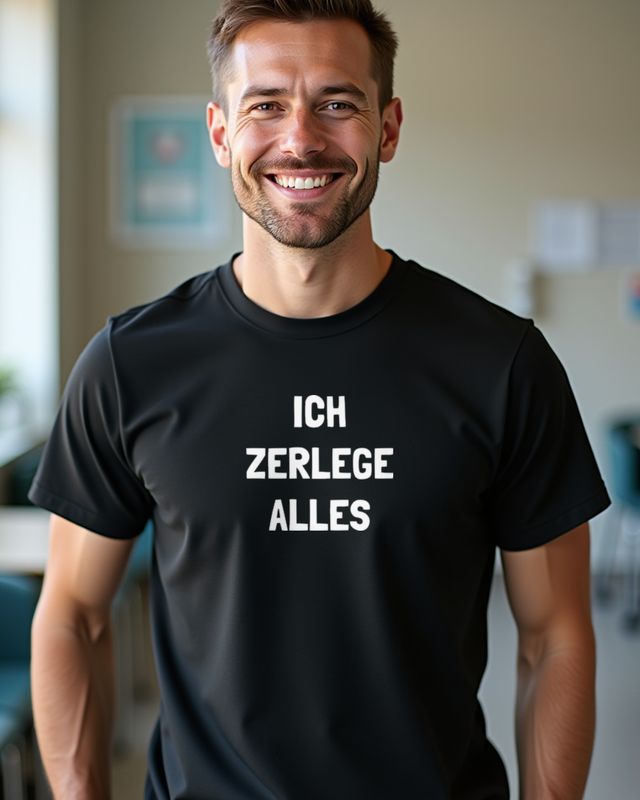 Ich zerlege alles - German I Take Everything Apart Tee β T-Shirt