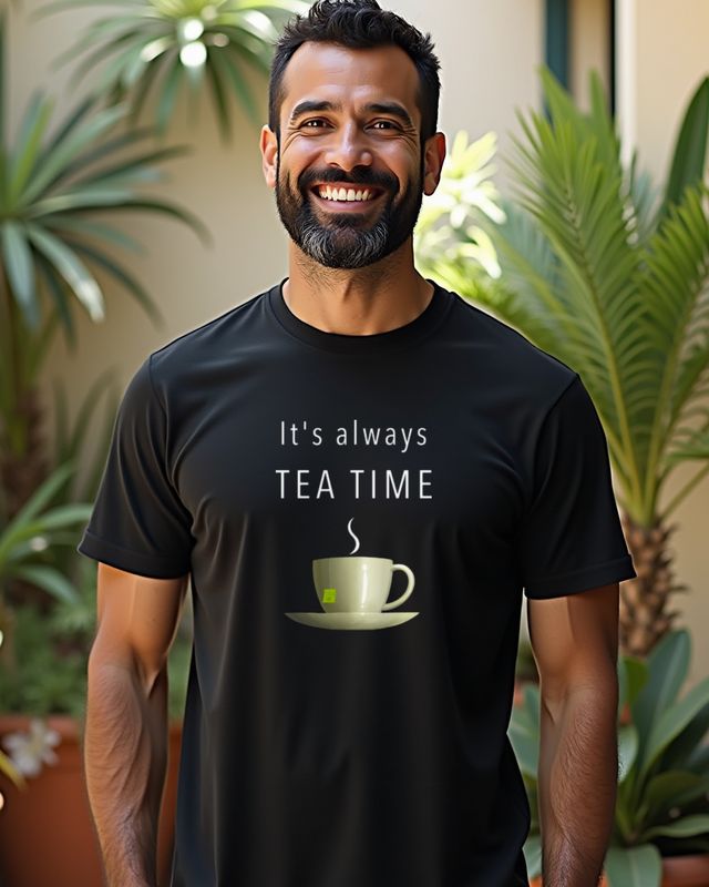It Is Always Tea Time - Geschenk für Teeliebhaber – T-Shirt