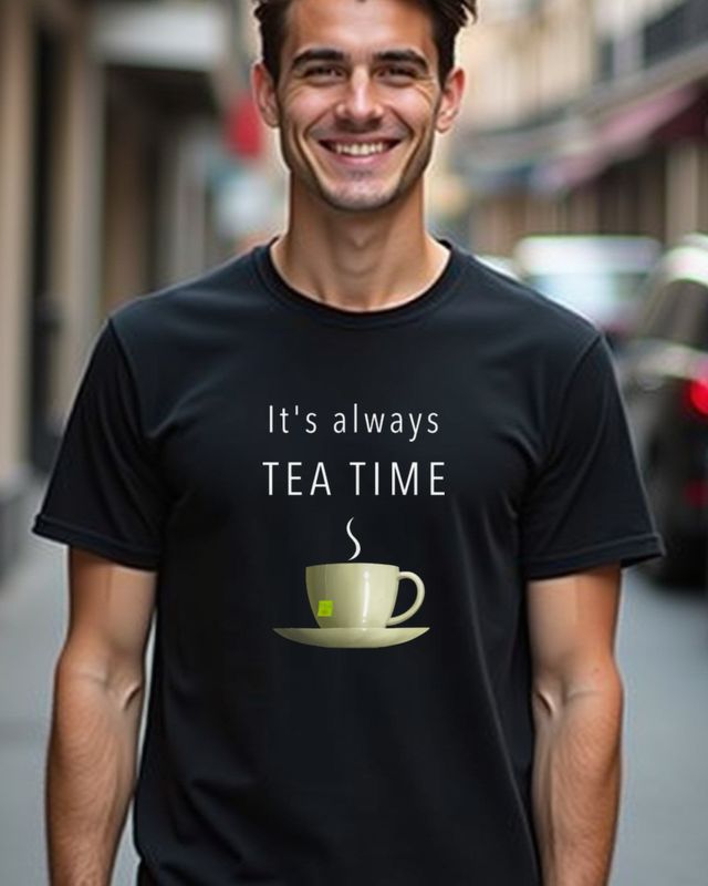 It Is Always Tea Time - Funny Gift for Tea Lovers β T-Shirt