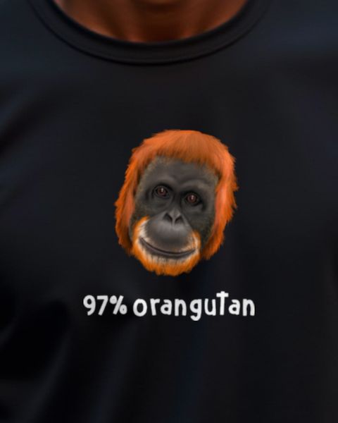 97 Percent Orangutan - Lustiges Orang-Utan Affen Motiv