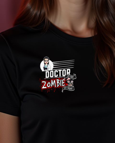 Female Doctor by Day Zombie by Night - Halloween Women