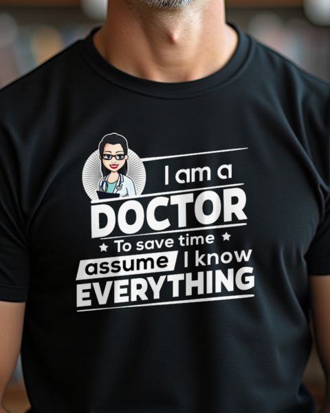 To Save Time - Funny Female Doctor Saying Shirt